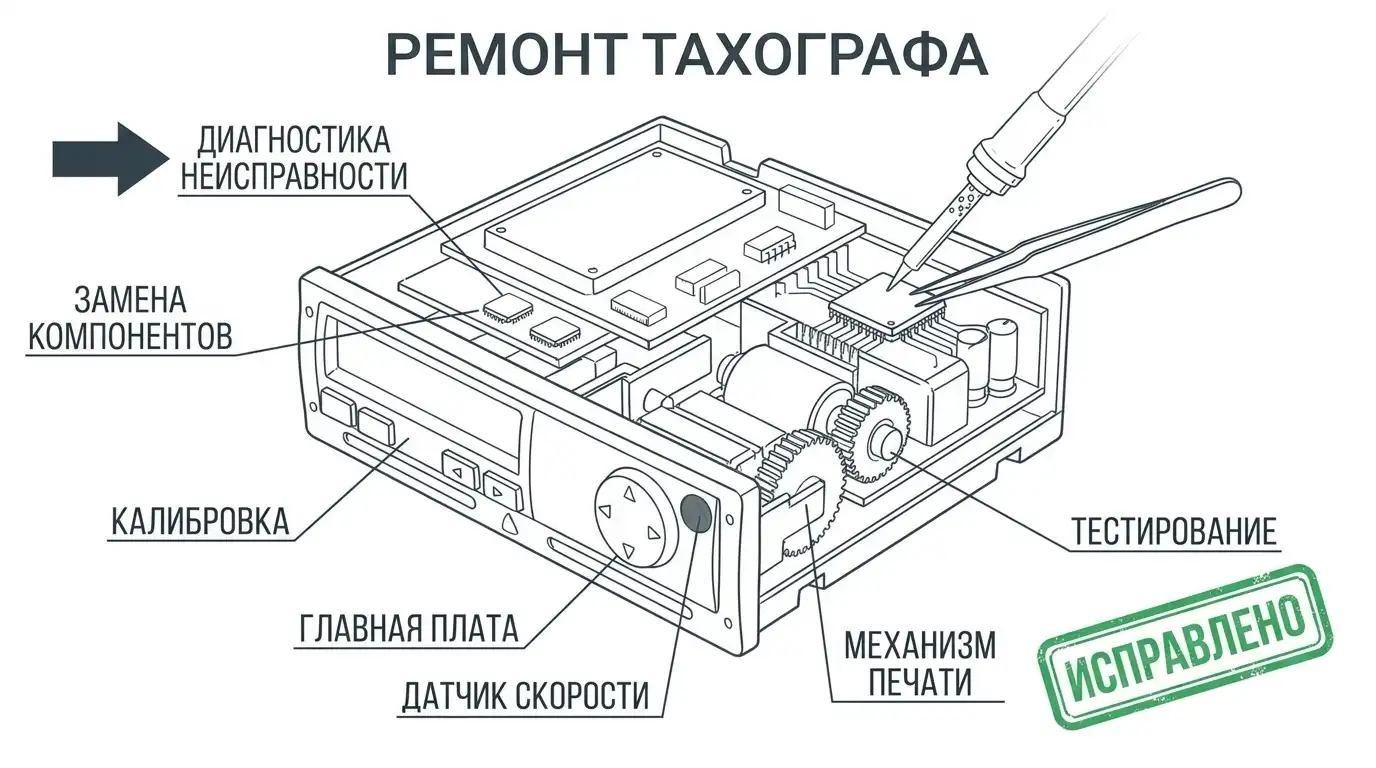 Ремонт тахографа
