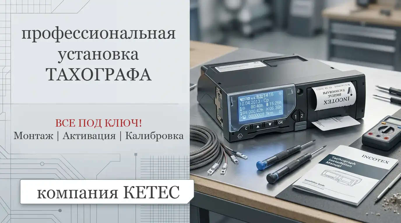 Установка тахографов